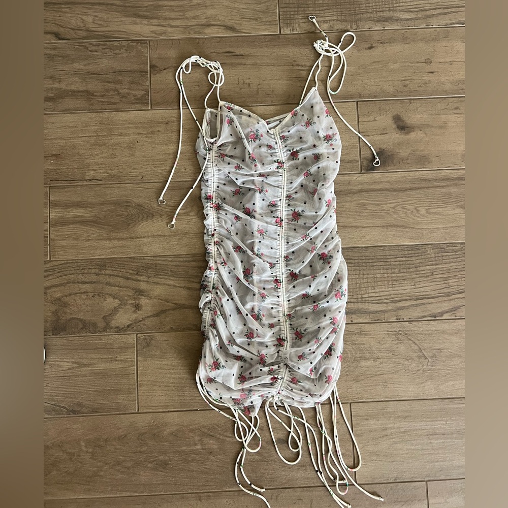 For Love and Lemons Mesh Mini Dress